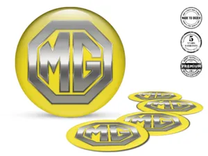 MG Adesivi Cupola Stile Emblemi Gara Custom